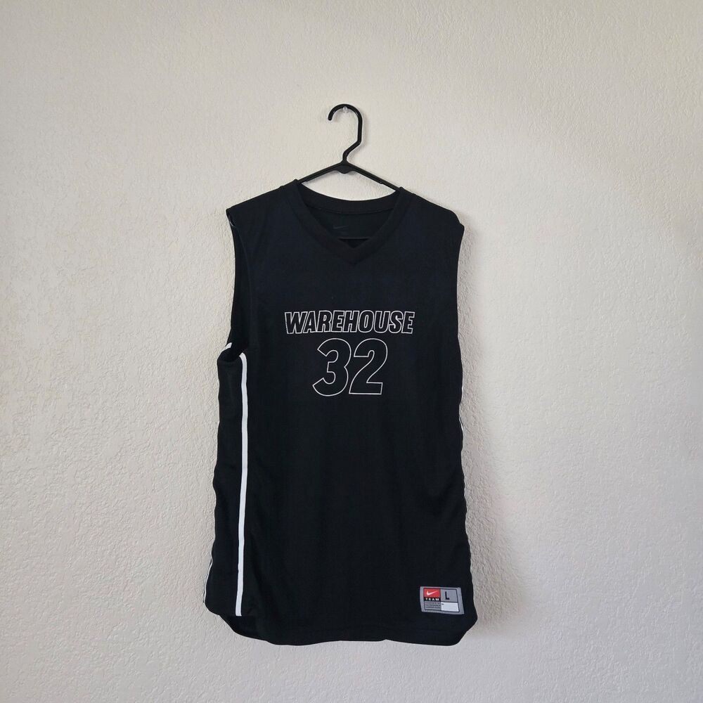 Nike Warehouse Black Jersey Size Large